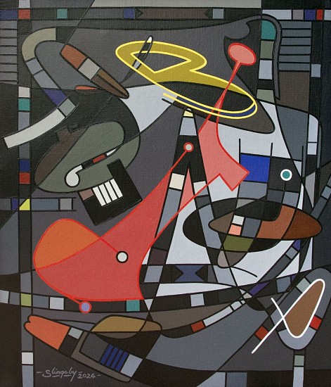 ROBERT SLINGSBY, WELLSPRING III
OIL ON LINEN