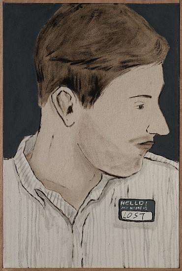 BRETT CHARLES SEILER
BITUMEN & ROOF PAINT ON CANVAS