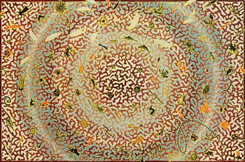 lucinda mudge the earth breathes 2025 100x150cm