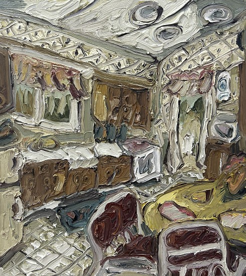 ERIN CHAPLIN, BREEZE KITCHEN
OIL ON CANVAS