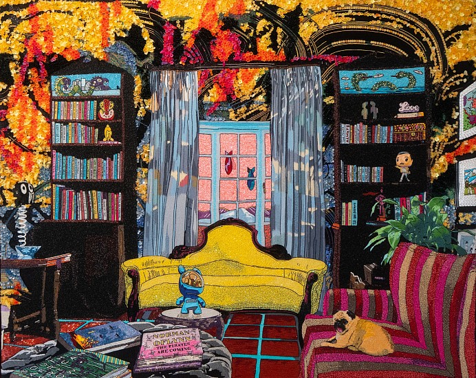 NORMAN O'FLYNN, INTERIOR AT ROSENHOF
EMBROIDERY