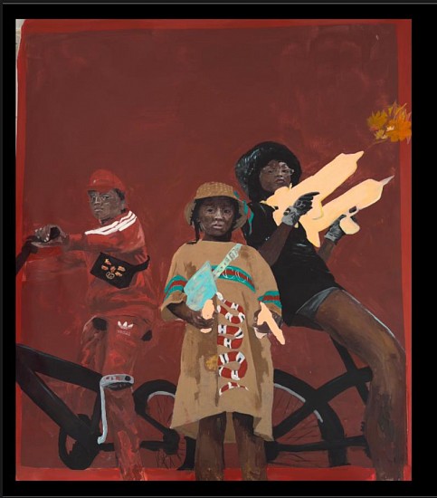 IMRAAN CHRISTIAN, SATURNS RETURN
ACRYLIC AND INK ON CANVAS