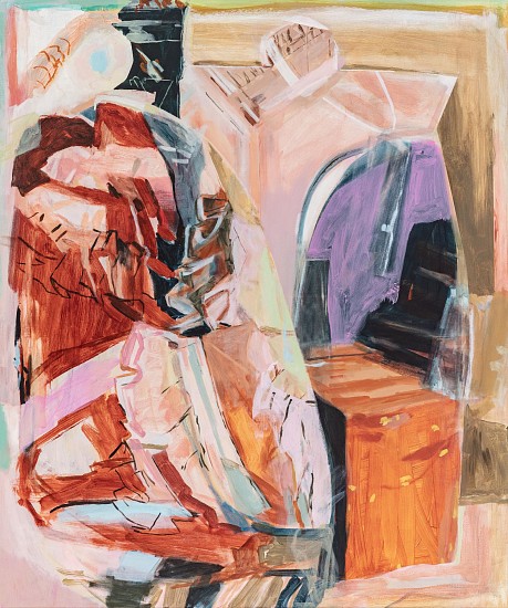 JEANNE HOFFMAN, MYSTERY ENDURES
2026, ACRYLIC ON ITALIAN COTTON