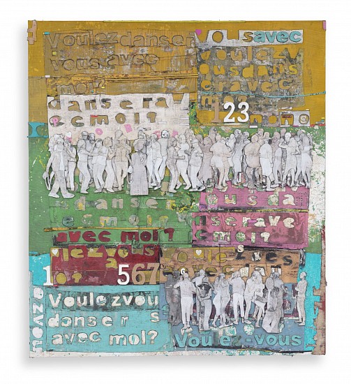 THONTON KABEYA, WHITE PARTY SBK 1
2025, CHALK PAINT