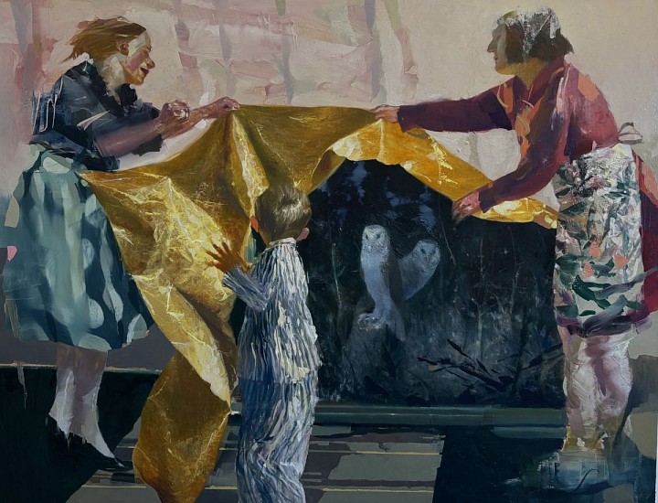 LARS ELLING, THE GIFT OF NIGHT
2026, OIL ON CANVAS