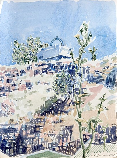 MICHAEL BECKURTS, KRAMAT, SIGNAL HILL
2025, WATERCOLOUR ON FABRIANO ARTISTICO HP